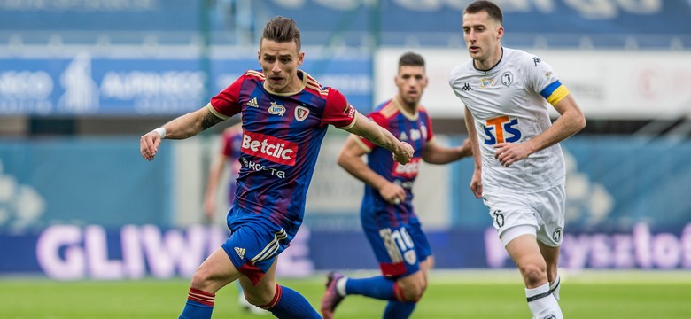 Druga połowa meczu w Gliwicach rozgrzała kibiców [WIDEO]