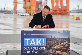 Prezydent podpisał inicjatywę ustawodawczą „Tak! Dla Polskich Portów”