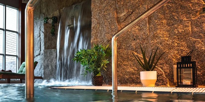 Hotel Mrągowo Resort & Spa - kaskady wodne