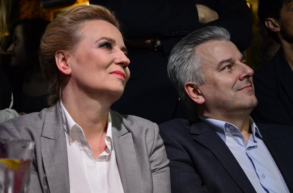 Hanna Zdanowska i Cezary Grabarczyk