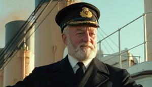Bernard Hill plays Captain Edward John Smith.