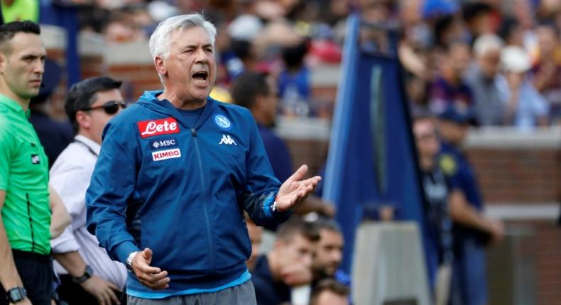 Ready to strike in Serie A: Carlo Ancelotti has won titles in Europe's five biggest leagues