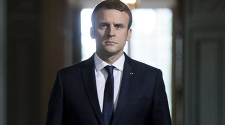 Emmanuel Macron, francia elnök / Fotó: MTI
