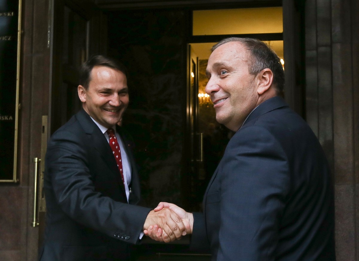 Radosław Sikorski i Grzegorz Schetyna