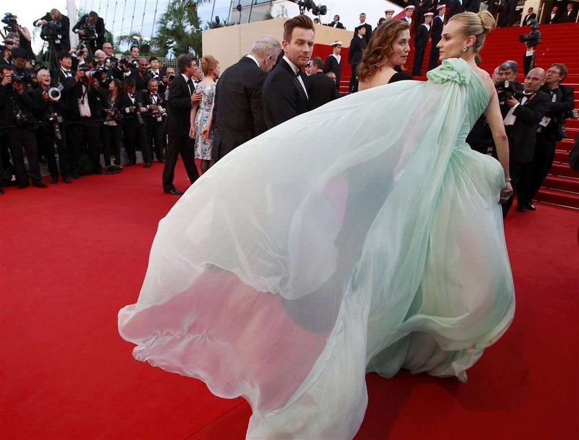 Suknie Diane Kruger Cannes 2012