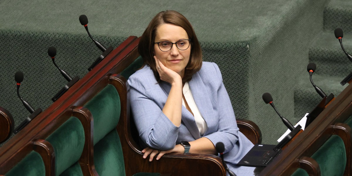 Minister finansów Magdalena Rzeczkowska.