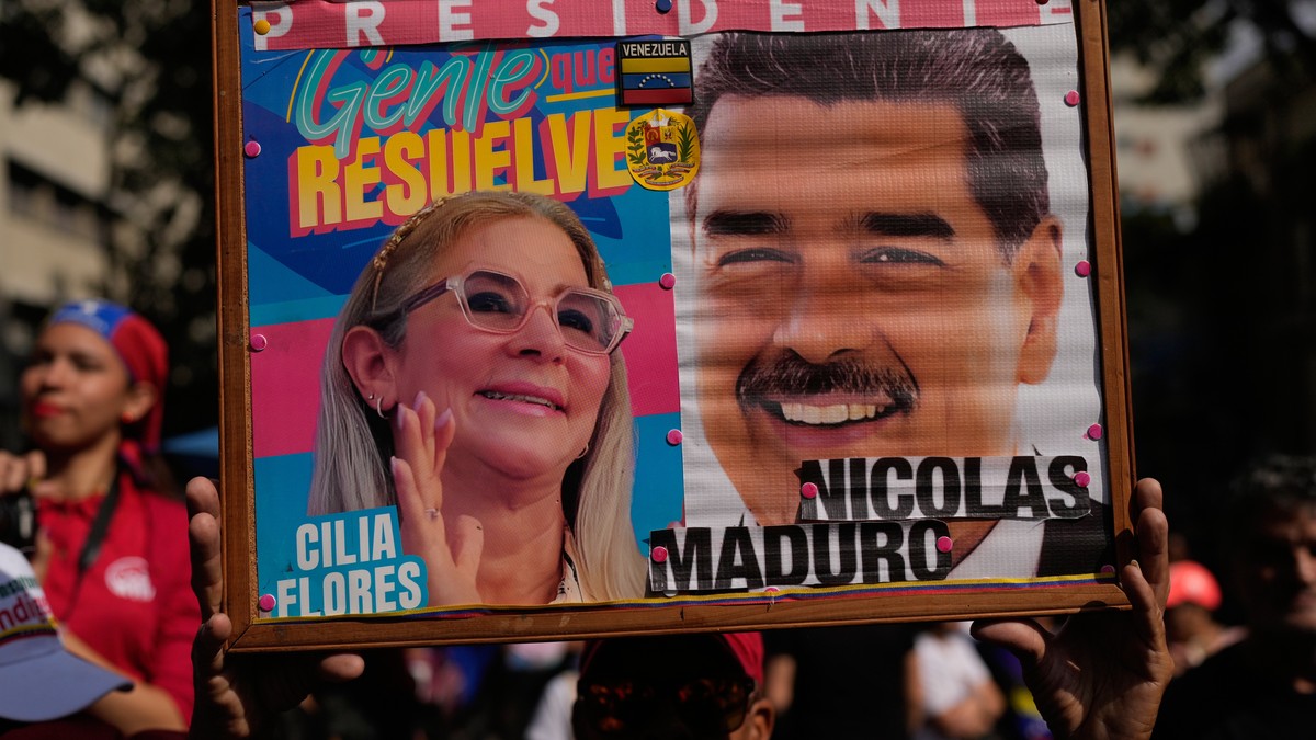 Protest zbog američke agresije na Venecuelu u Karakasu 6. januara