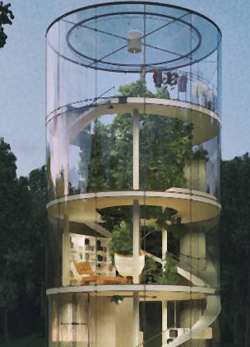 Niesamowity dom zbudowany wokół drzewa, być może stanie się rzeczywistością  - Noizz