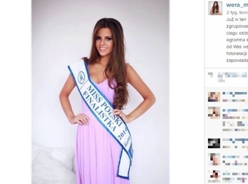 Dziewczyna piłkarza Ruchu Chorzów została wicemiss Polski