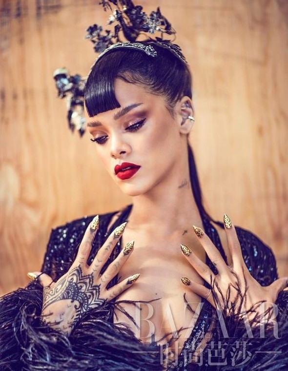 Rihanna for Harper's Bazaar China  