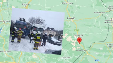 Tragedia na parkingu. Kierowca tira nie dawał oznak życia