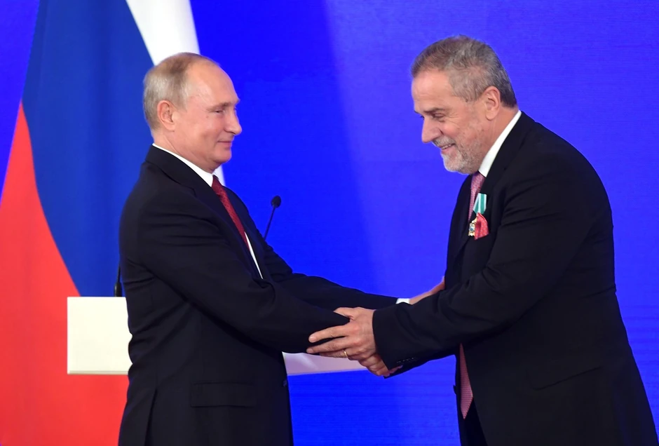 Bandić sa Putinom u Moskvi 2018. 