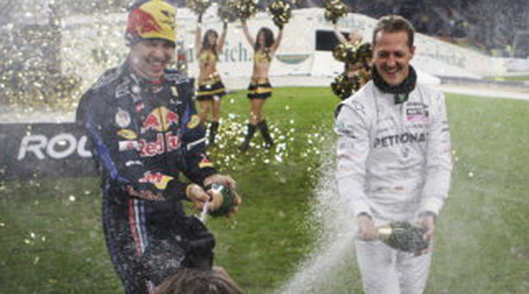 Vettel és Schumi, a szuperpáros