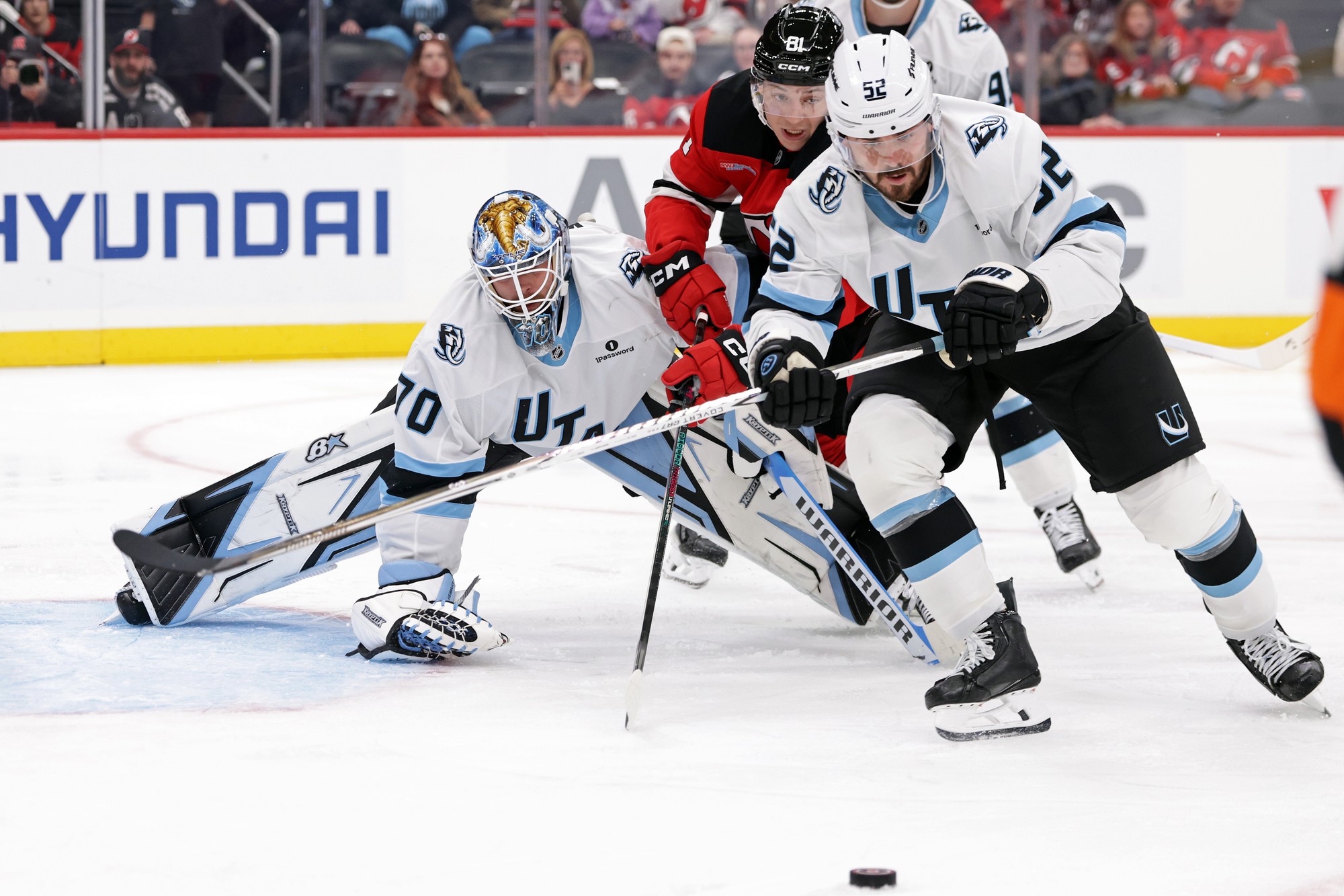 Zápas NHL: New Jersey Devils - Utah Mammoth. 