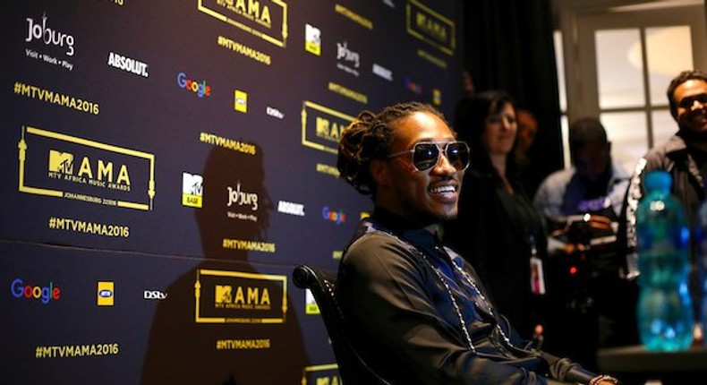 Future arrives South Africa for MTV Africa Music Awards performance