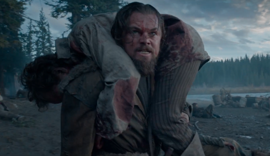 Leonardo DiCaprio w filmie 'The Revenant'