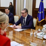 Aleksandar Vučić i Žan-Noel Baroo