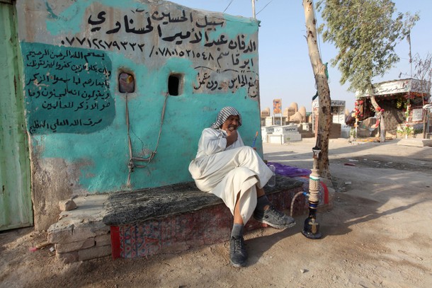 The Wider Image: Iraq's Peace Valley - the world's largest cemetery 