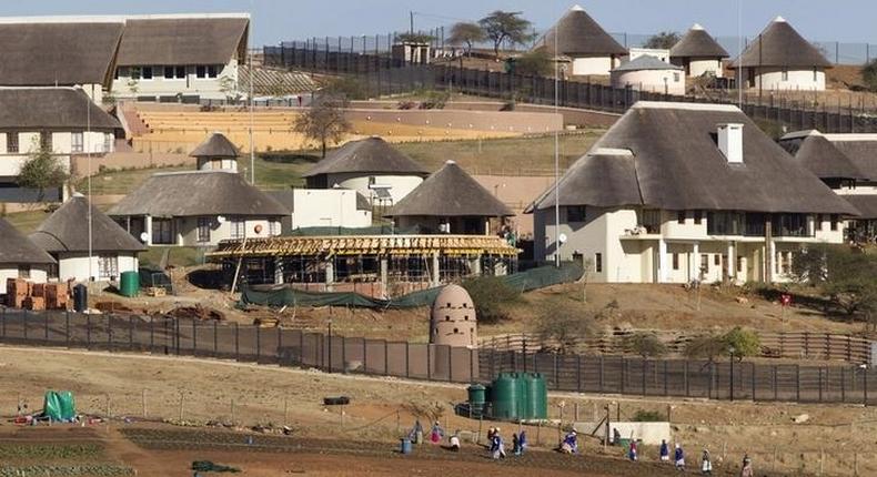 A general view of the Nkandla home of South Africa's President Jacob Zuma in Nkandla is seen in this file picture taken August 2, 2012. 
