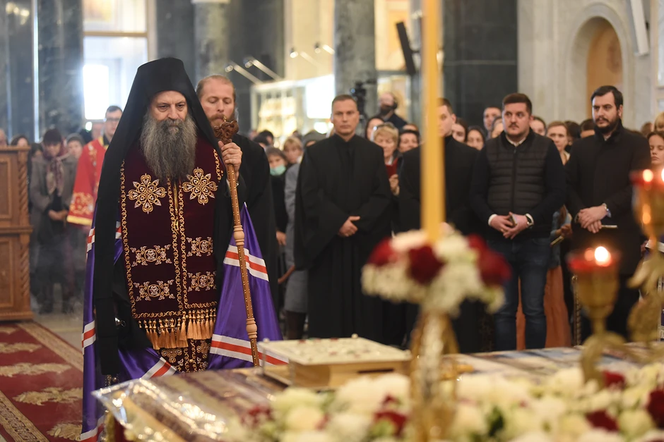 plastanica vernik i patrijarh SPC Porfirije