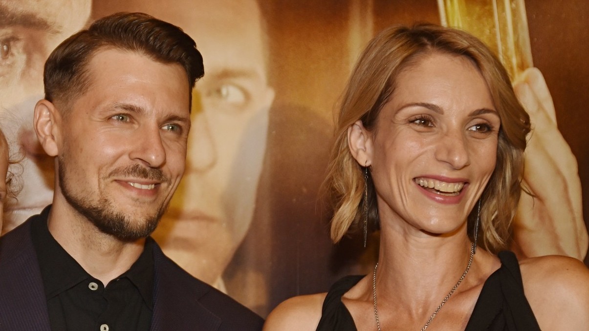 Juraj Loj na snímke so Zuzanou Kanócz