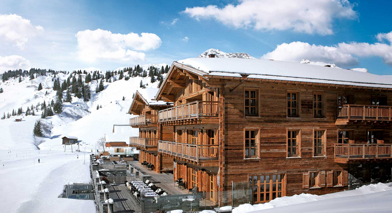 Chalet N, a luxury ski chalet in the Austrian Alps, costs $330,000 per week to rent during peak ski season.