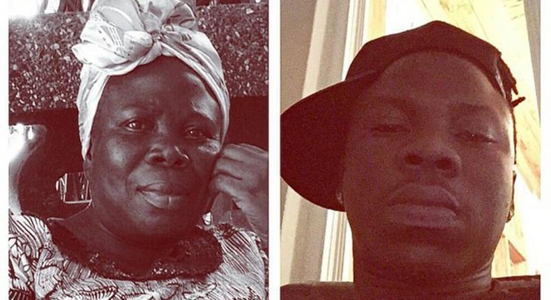 Stonebwoy and late mum