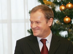 Tusk już miał wigilię. Z tysiącem osób