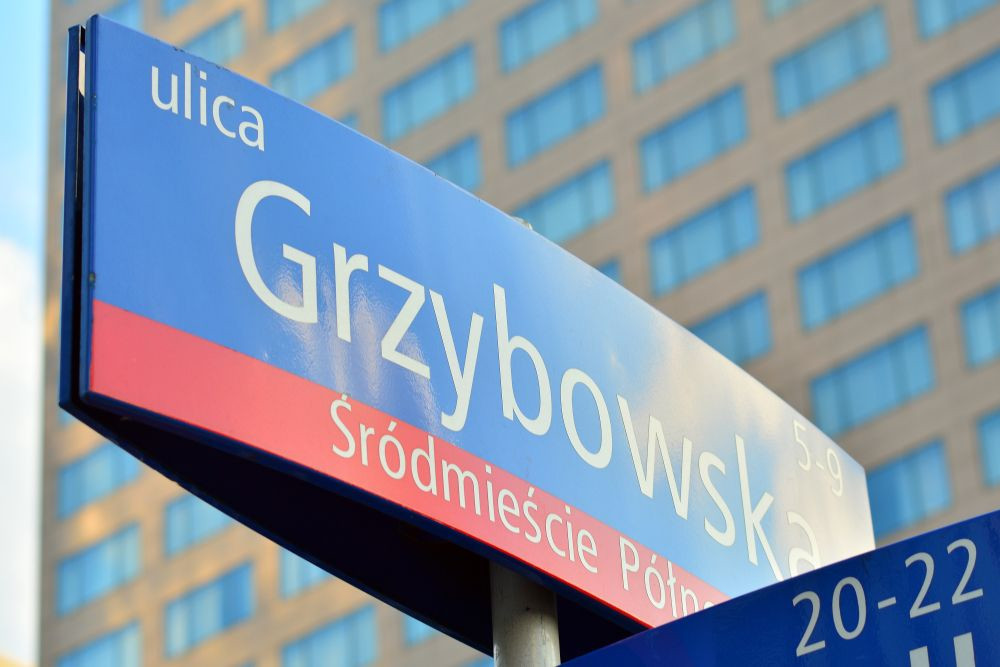 nazwa ulicy Warszawa