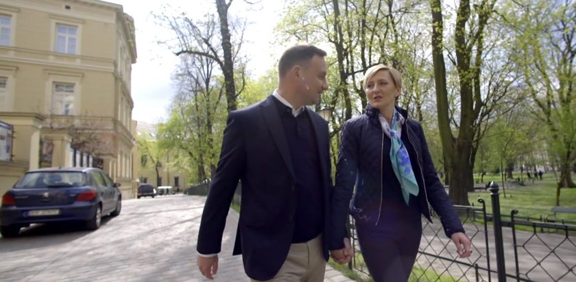 Andrzej Duda i Agata Kornhauser-Duda