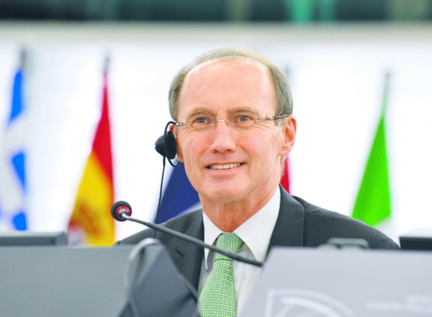 Othmar Karas, wiceprzewodniczący Parlamentu Europejskiego, współautor raportu kontrolującego działania trojki przy unijnych bailoutach PE