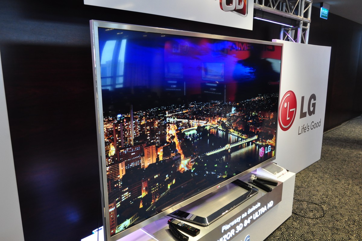 Potężny telewizor od LG