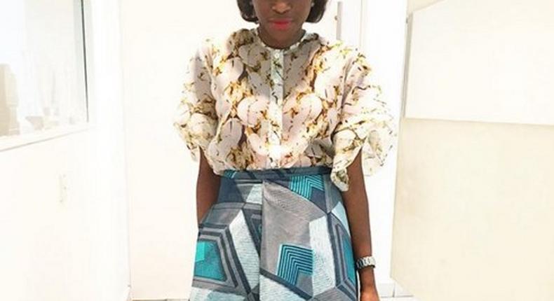 Lisa Folawiyo looking chic