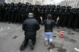 Ukraina opozycja Berkut milicja