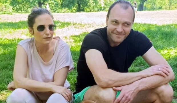 Bojan Krivokapić sa suprugom