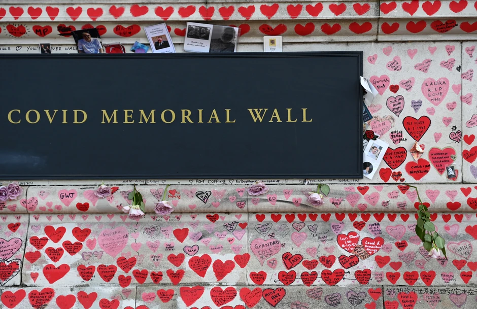 Memorijal za žrtve kovida u Londonu