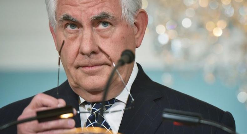 US Secretary of State Rex Tillerson charged that the Iran nuclear accord would only delay its development of a weapon that could threaten its region and the world