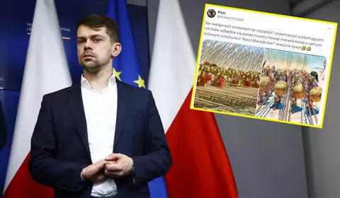 Michał Kołodziejczak zalicza wpadkę. Memy z "Karolem Macedońskim"