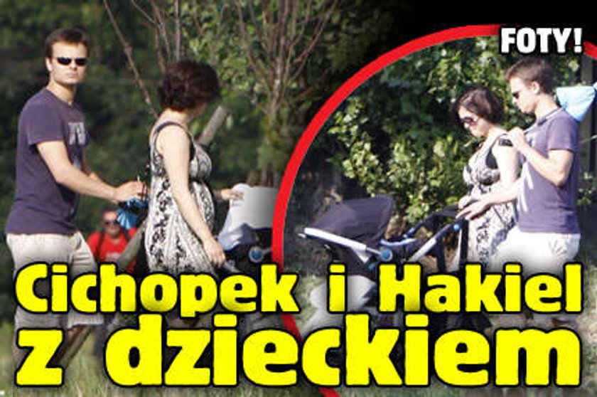 Cichopek i Hakiel z dzieckiem. Foty!