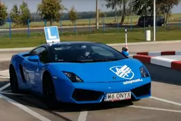 Jak zdać egzamin na prawo jazdy? Najlepiej w Lamborghini!