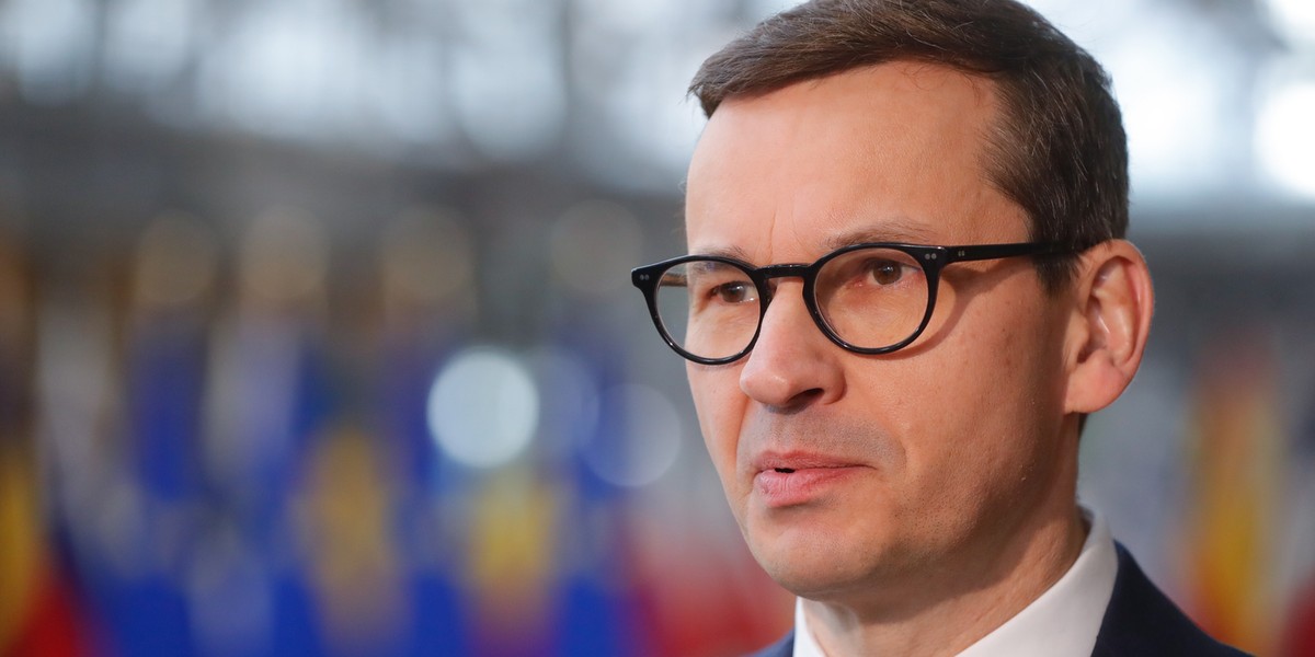 Premier Mateusz Morawiecki.