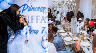  Diamond & Zari throw an expensive birthday party for Tiffah as she turns 7 [Video]