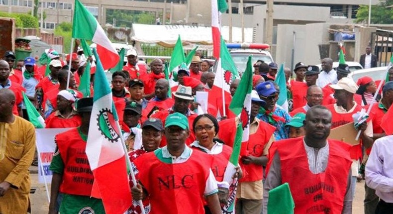 NLC protest in Abuja