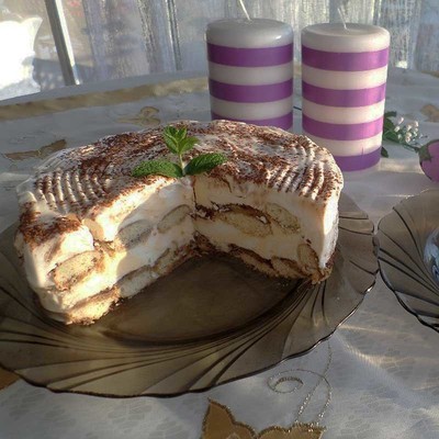 Tiramisu fagylalttorta