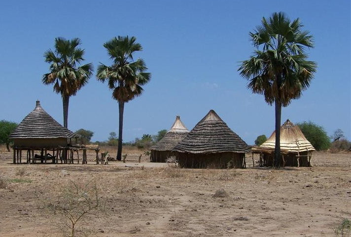 Norther Bahr El-Ghazal, typowy pejzaż Sudanu Południowego, fot. z prywatnego archiwum U. Świerczyńskiej