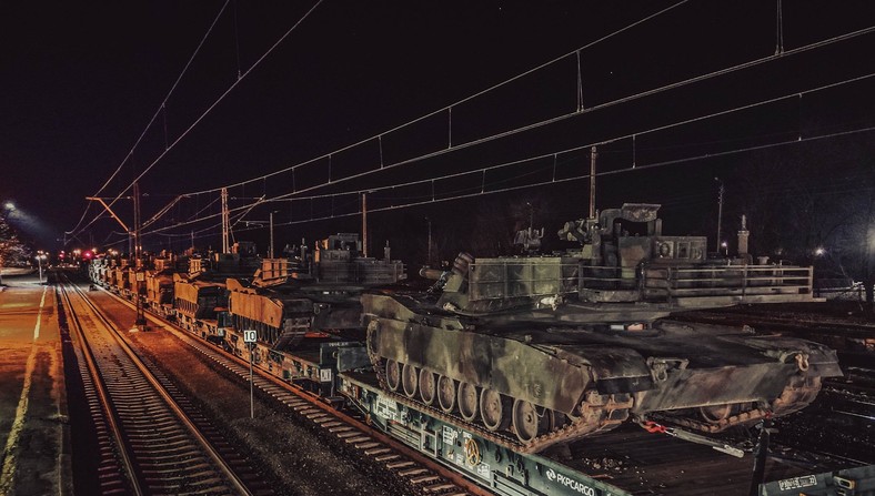 Pierwsze M1A1FEP Abrams trafiły do Żurawicy w 2024 roku.