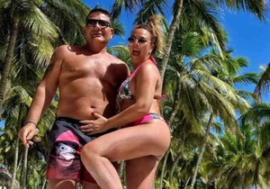 Biljana Sečivanović sa mužem