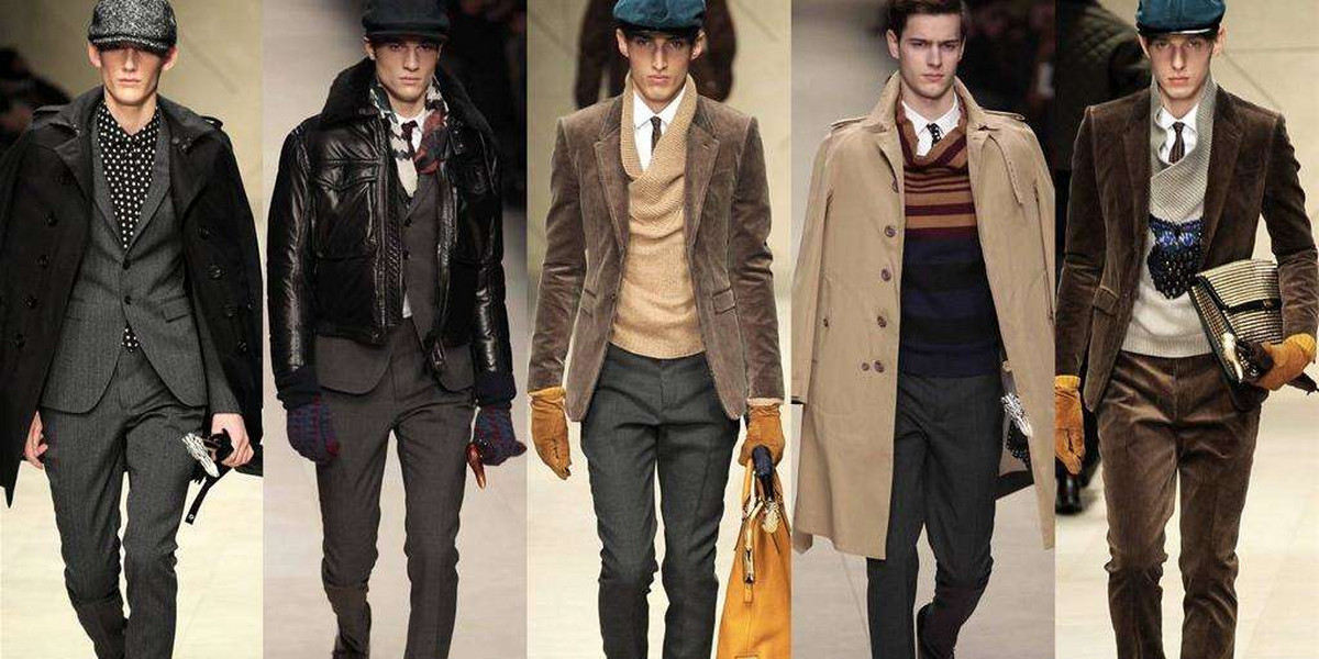 Burberry dla mężczyzn jesień zima 2012 2013