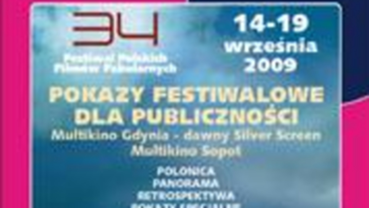 W dniach 14-19 września w Multikinie Gdynia oraz w Multikinie Sopot odbędą się pokazy dla publiczności w ramach 34. Festiwalu Polskich Filmów Fabularnych.