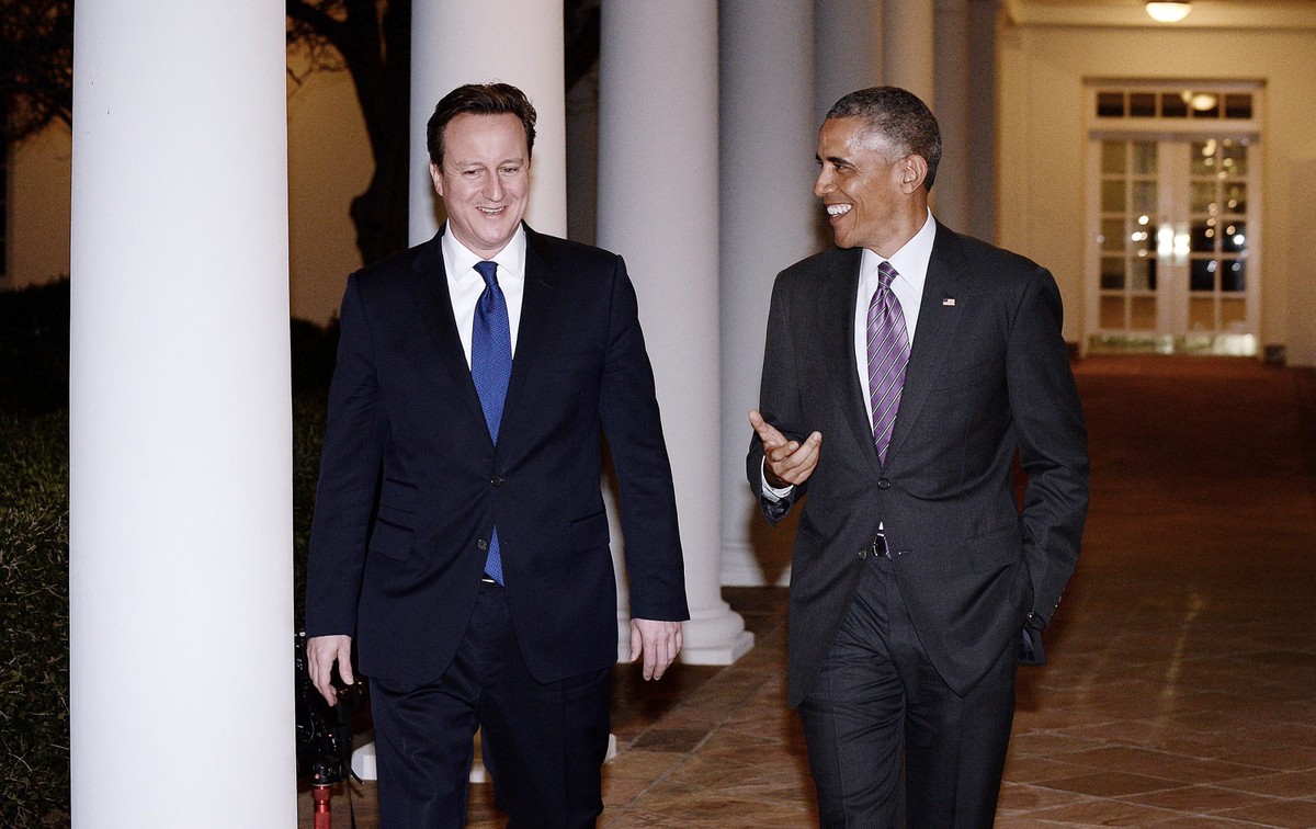 David Cameron i Barack Obama